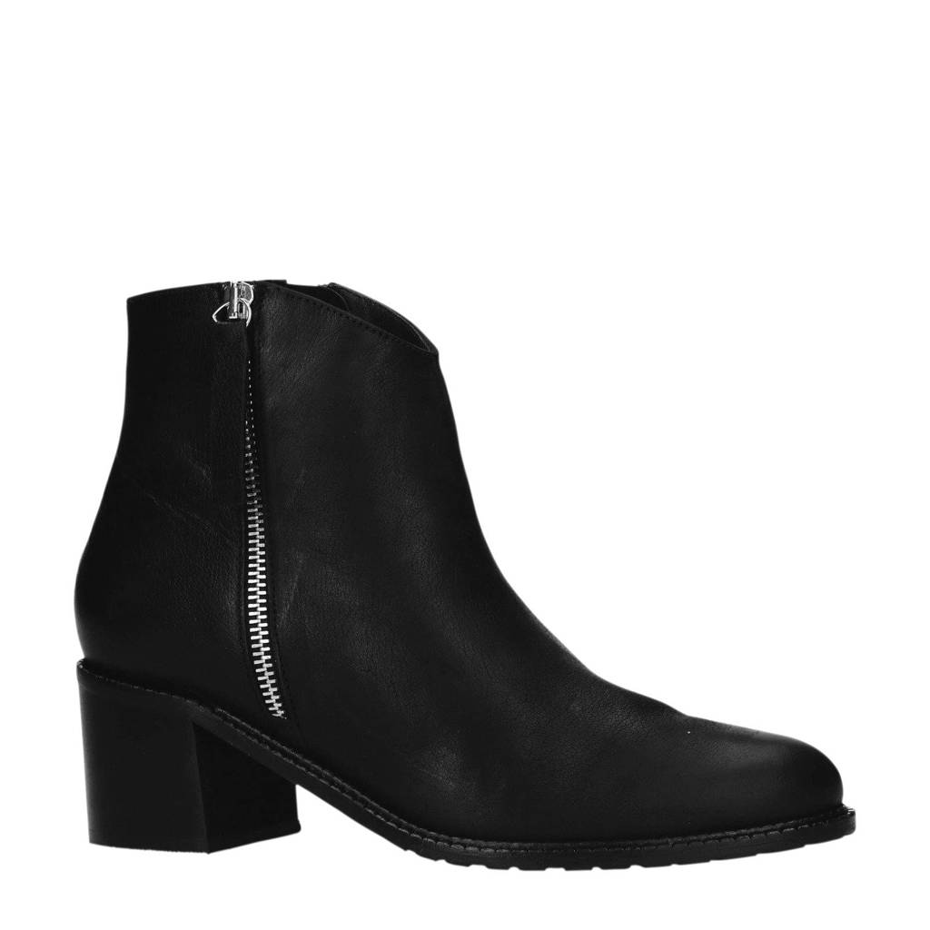 Manfield Leren Zwart Manfield Enkellaarzen Leren Enkellaarzen Manfield Leren Zwart Enkellaarzen FA6xvp5qwZ