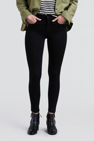 720 high waist skinny jeans black galaxy