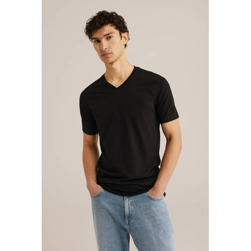 WE Fundamentals T-shirt tall fit ( set van 2) zwart afbeelding