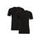 WE Fundamentals T-shirt tall fit zwart (set van 2)