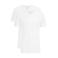 WE Fundamentals T-shirt tall fit (set van 2 ) wit