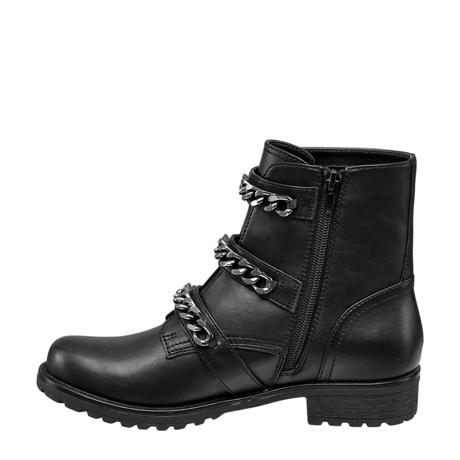 bikerboots zwart