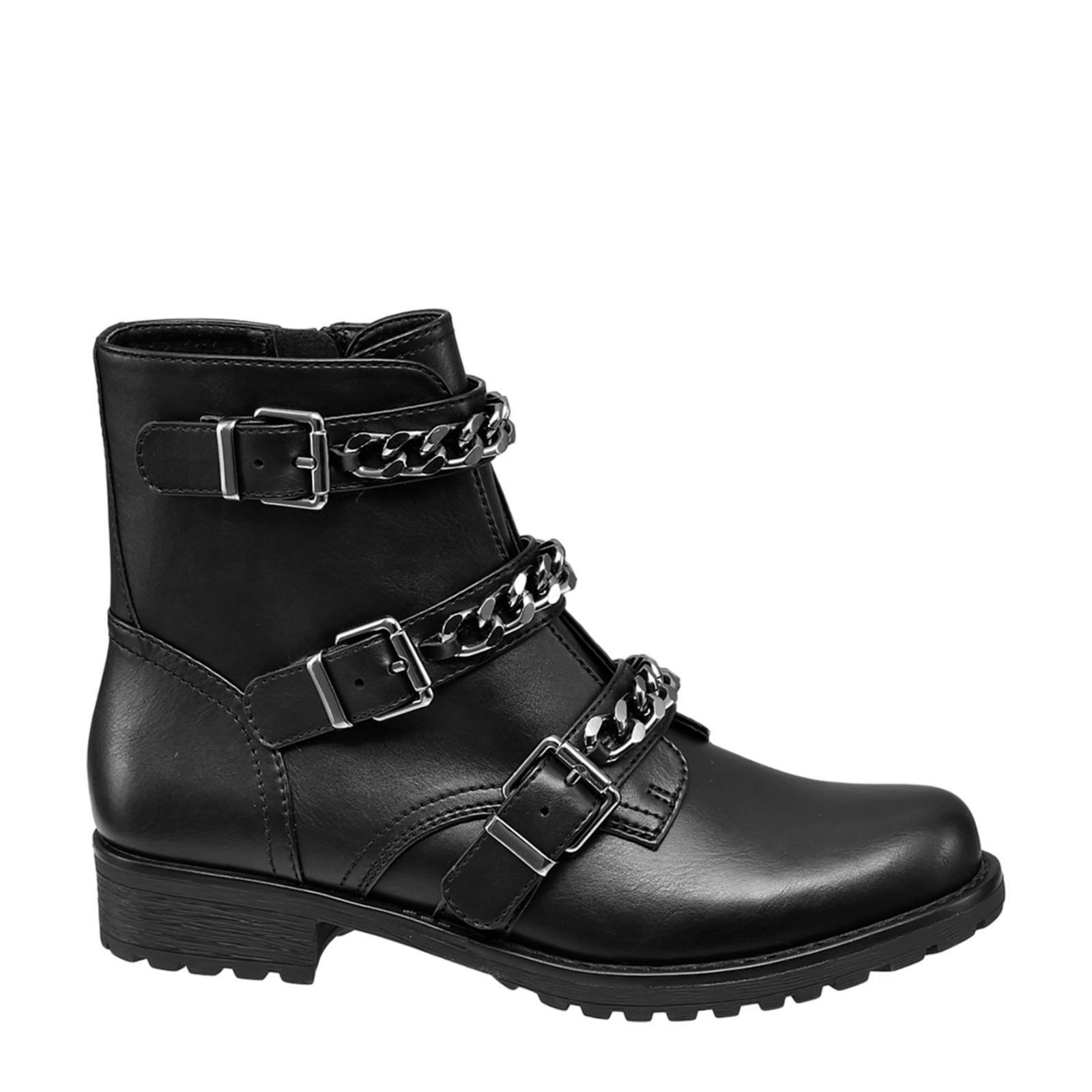 Biker boots dames online van haren