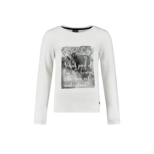 Baker Bridge T Shirt Tauri Met Printopdruk Wit baker bridge kopen in de aanbieding