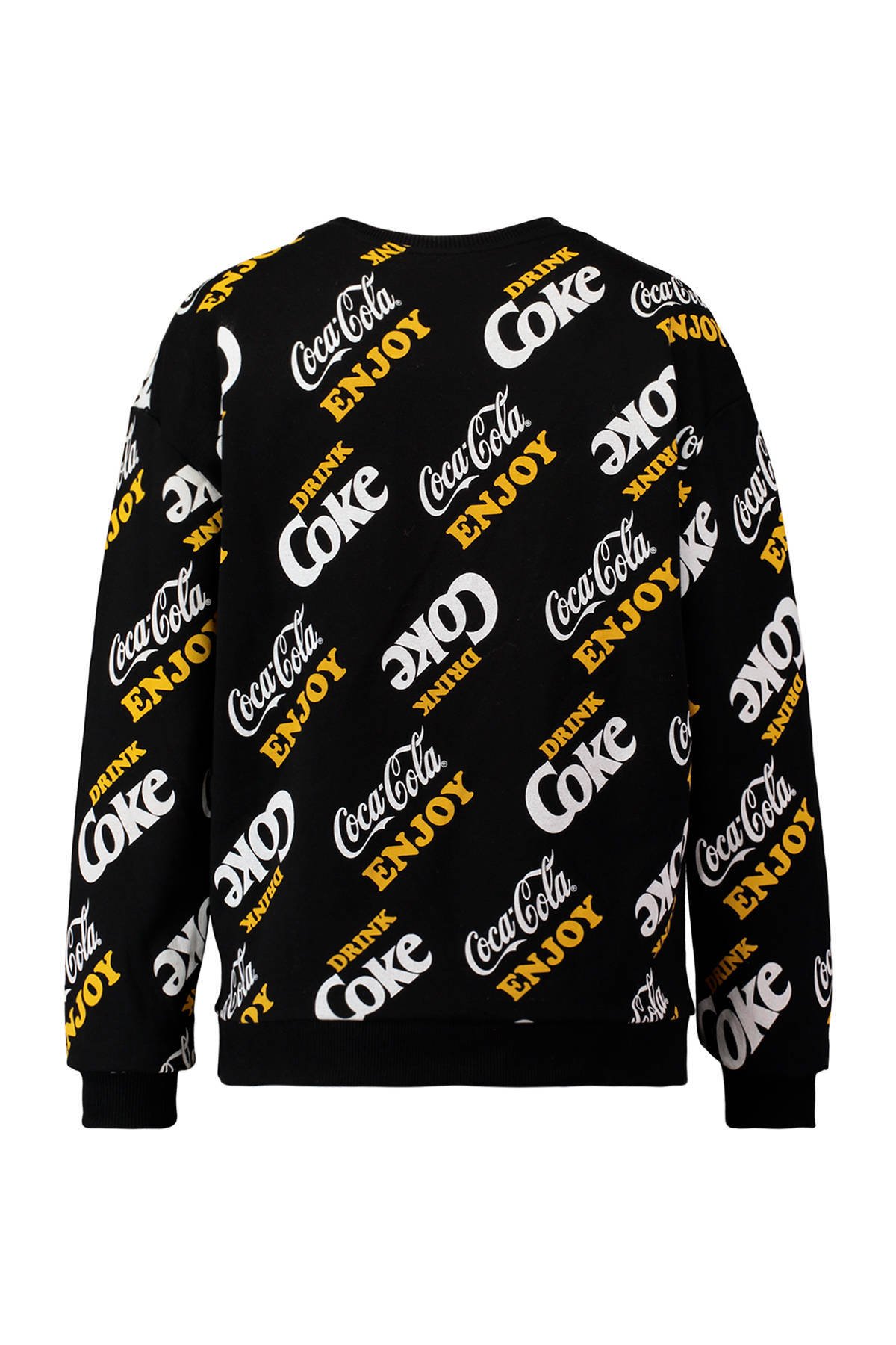 CoolCat sweater met all over Coca Cola print zwart | wehkamp CoolCat sweater met all over Coca Cola print wit | wehkamp