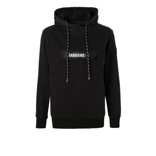 Gabbiano Hoodie Zwart gabbiano kopen in de aanbieding