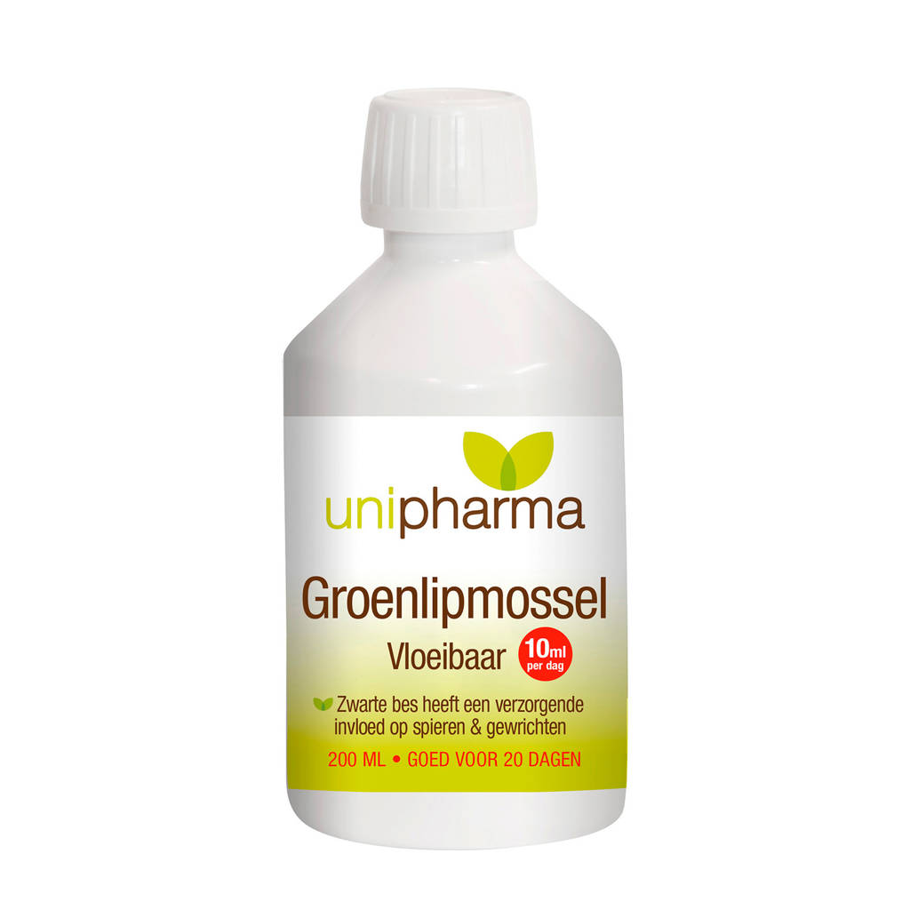 Unipharma Groenlipmossel vloeibaar - 200 ml