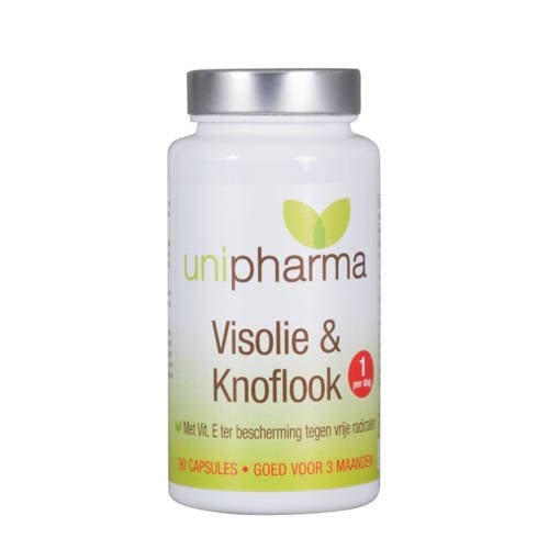 Unipharma Visolie Knoflook 90 Capsules unipharma kopen in de aanbieding Unipharma Visolie Knoflook 90 Capsules unipharma kopen in de aanbieding