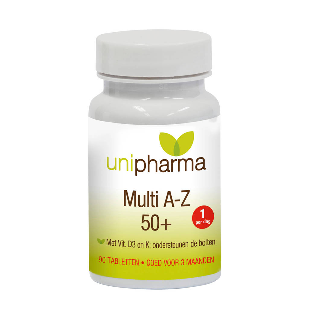 Unipharma multi A-Z 50+ - 90 tabletten