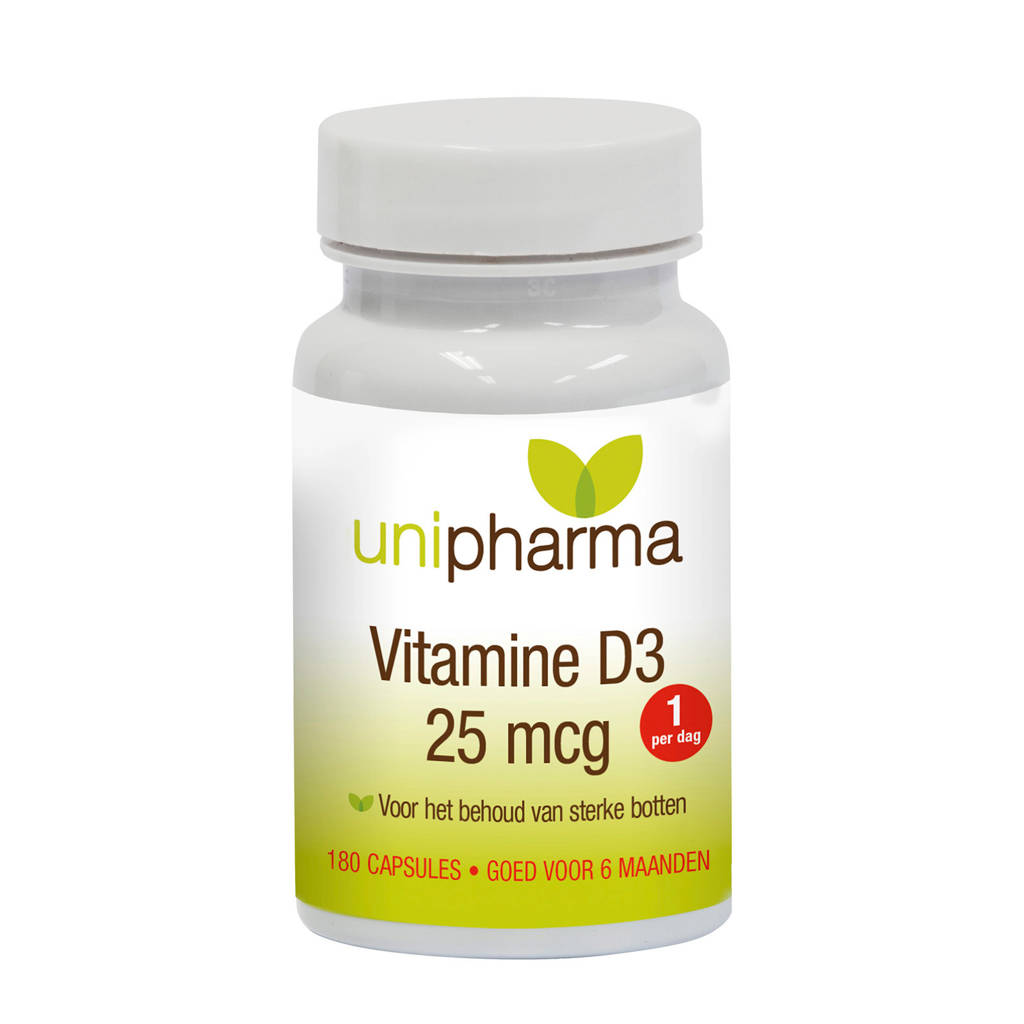Unipharma Vitamine D - 180 capsules, Capsule