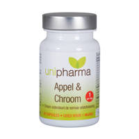 Unipharma Slank appel & chroom - 30 capsules