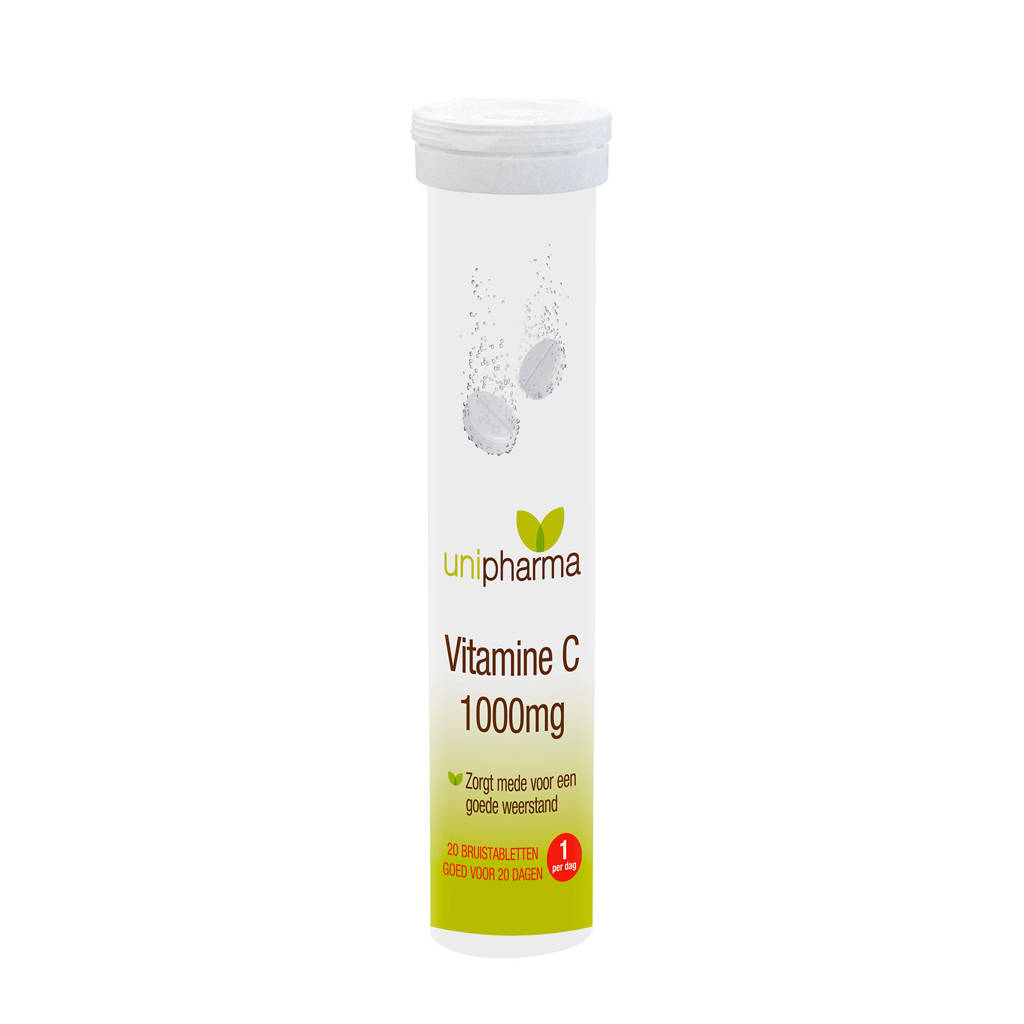 Unipharma Vitamine C - 20 bruistabletten, Bruistablet