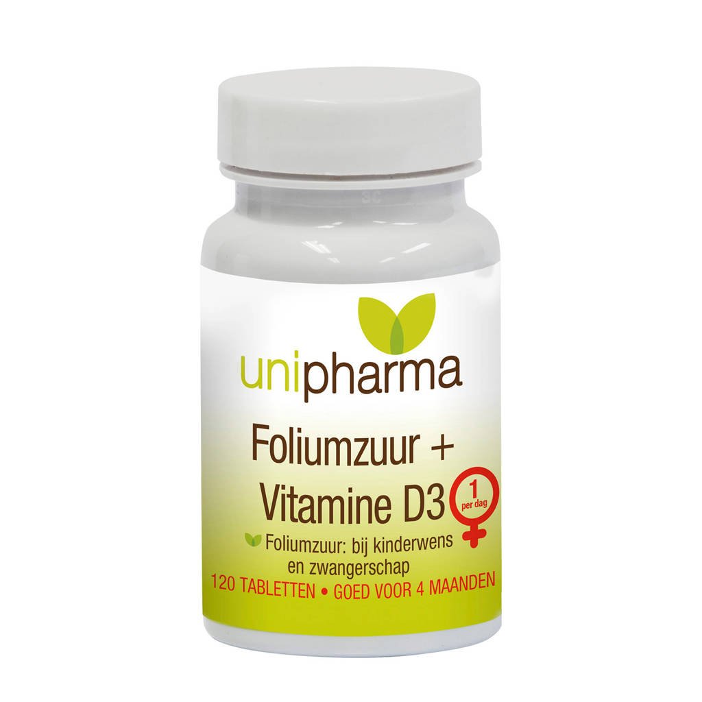 Unipharma Foliumzuur - 120 tabletten