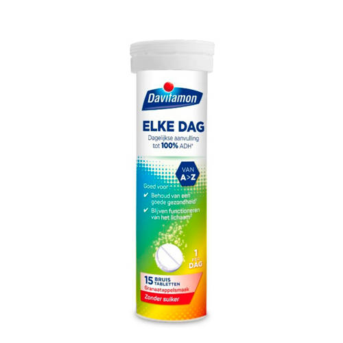 Davitamon Elke Dag Bruistabletten 15 Stuks davitamon kopen in de aanbieding Davitamon Elke Dag Bruistabletten 15 Stuks davitamon kopen in de aanbieding