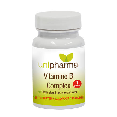 Unipharma Vitamine B Complex 120 Tabletten unipharma kopen in de aanbieding Unipharma Vitamine B Complex 120 Tabletten unipharma kopen in de aanbieding