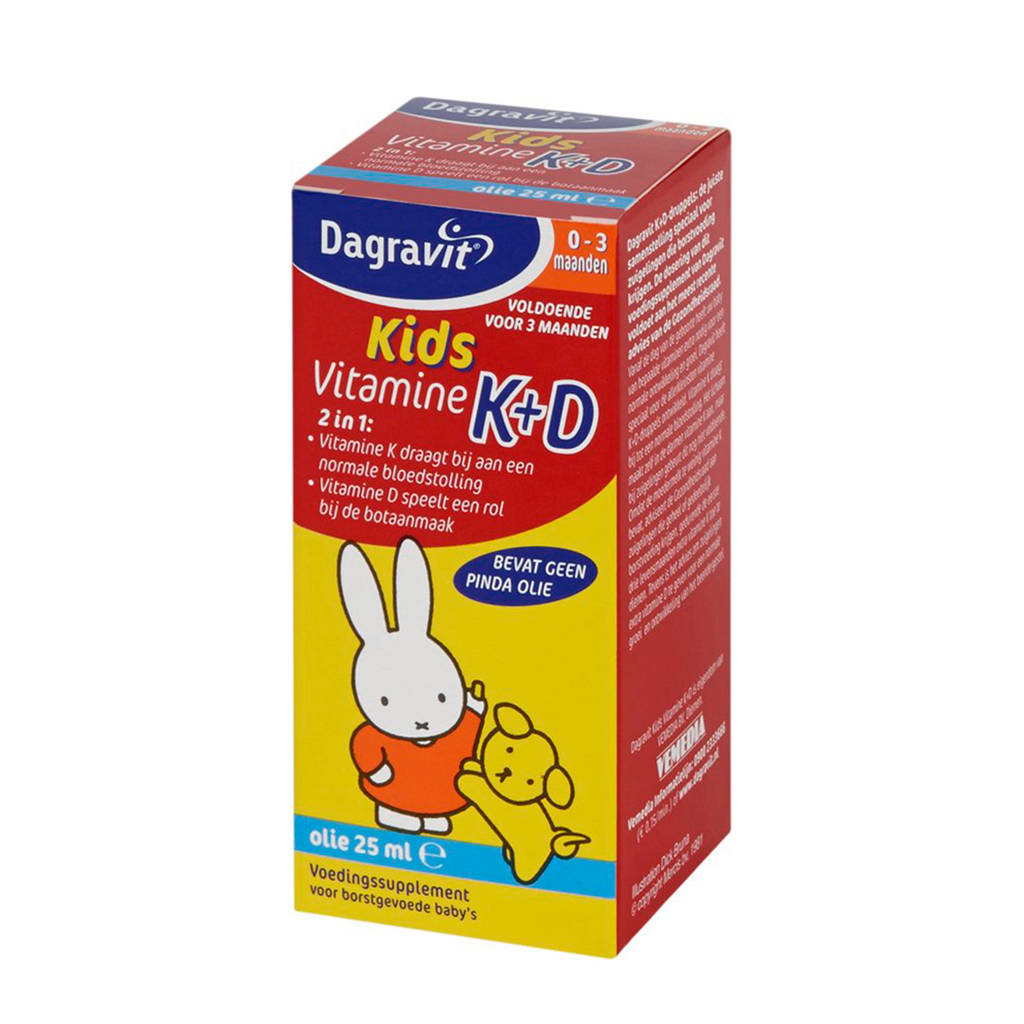 Dagravit Kids Vitamine K+D druppels - 25 ml