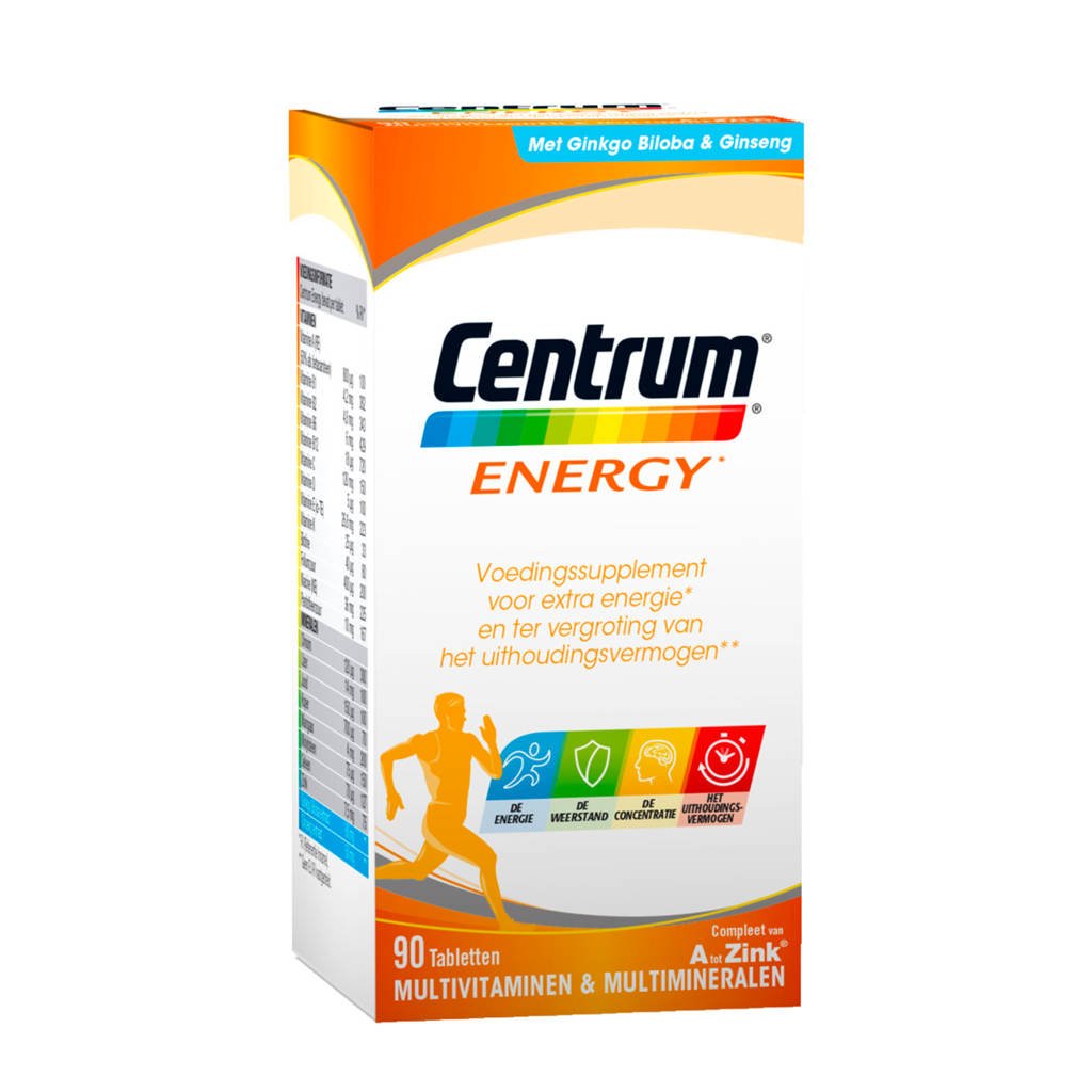 Centrum multivitamine Energy - 90 stuks