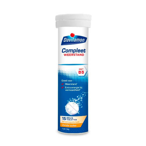 Davitamon Compleet Weerstand Bruistabletten 15 Stuks davitamon kopen in de aanbieding Davitamon Compleet Weerstand Bruistabletten 15 Stuks davitamon kopen in de aanbieding