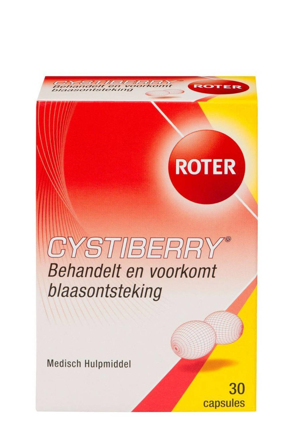 Roter Cystiberry - 30 capsules