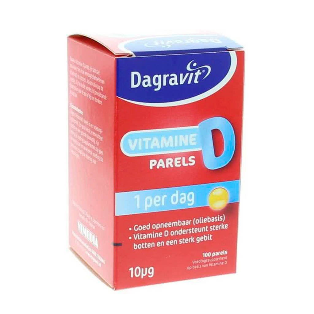 Dagravit Vitamine D parels - 100 parels