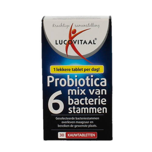 Lucovitaal Probiot Darmflora 30 Kauwtabletten lucovitaal kopen in de aanbieding