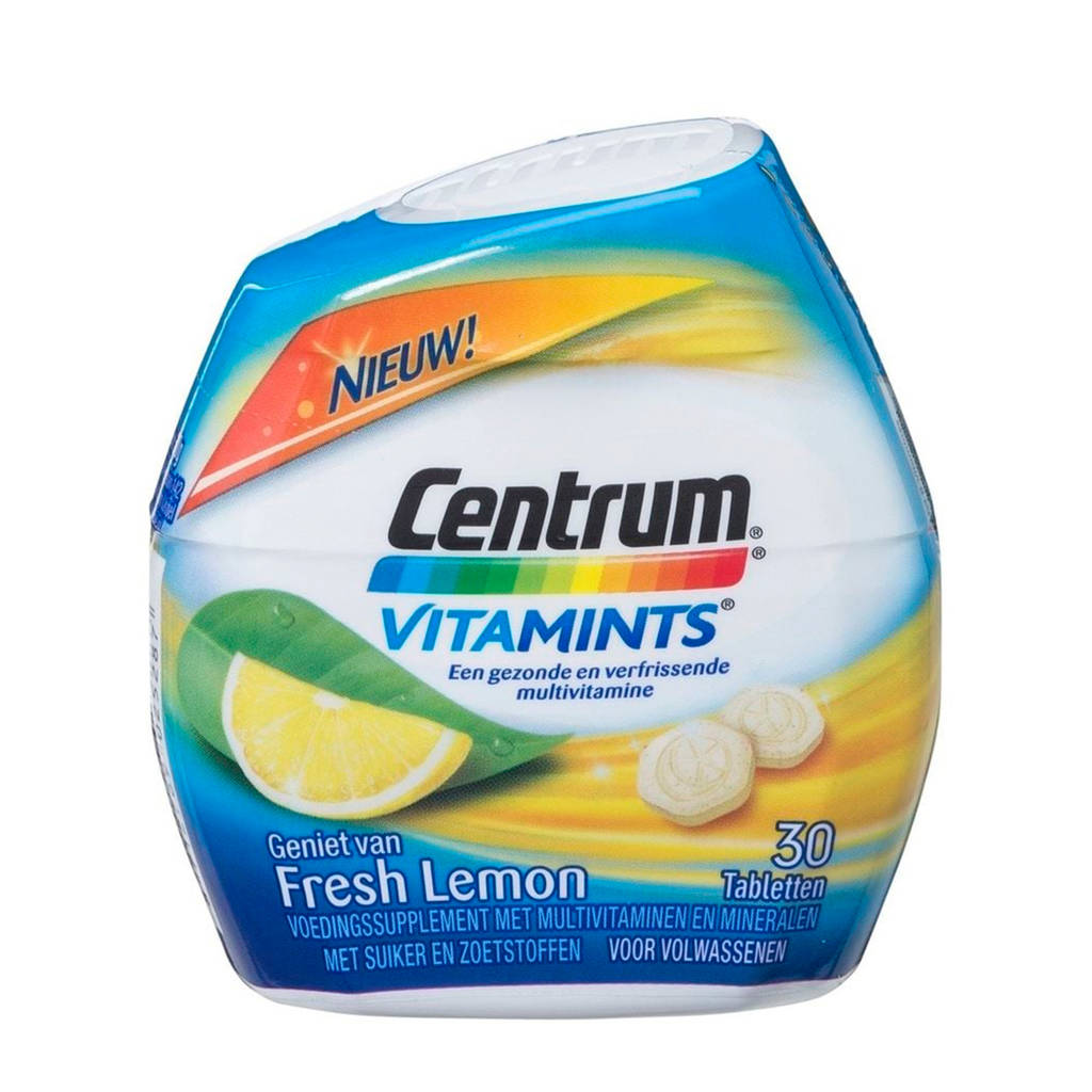 Centrum Vitamints lemon - 30 stuks, Citroen