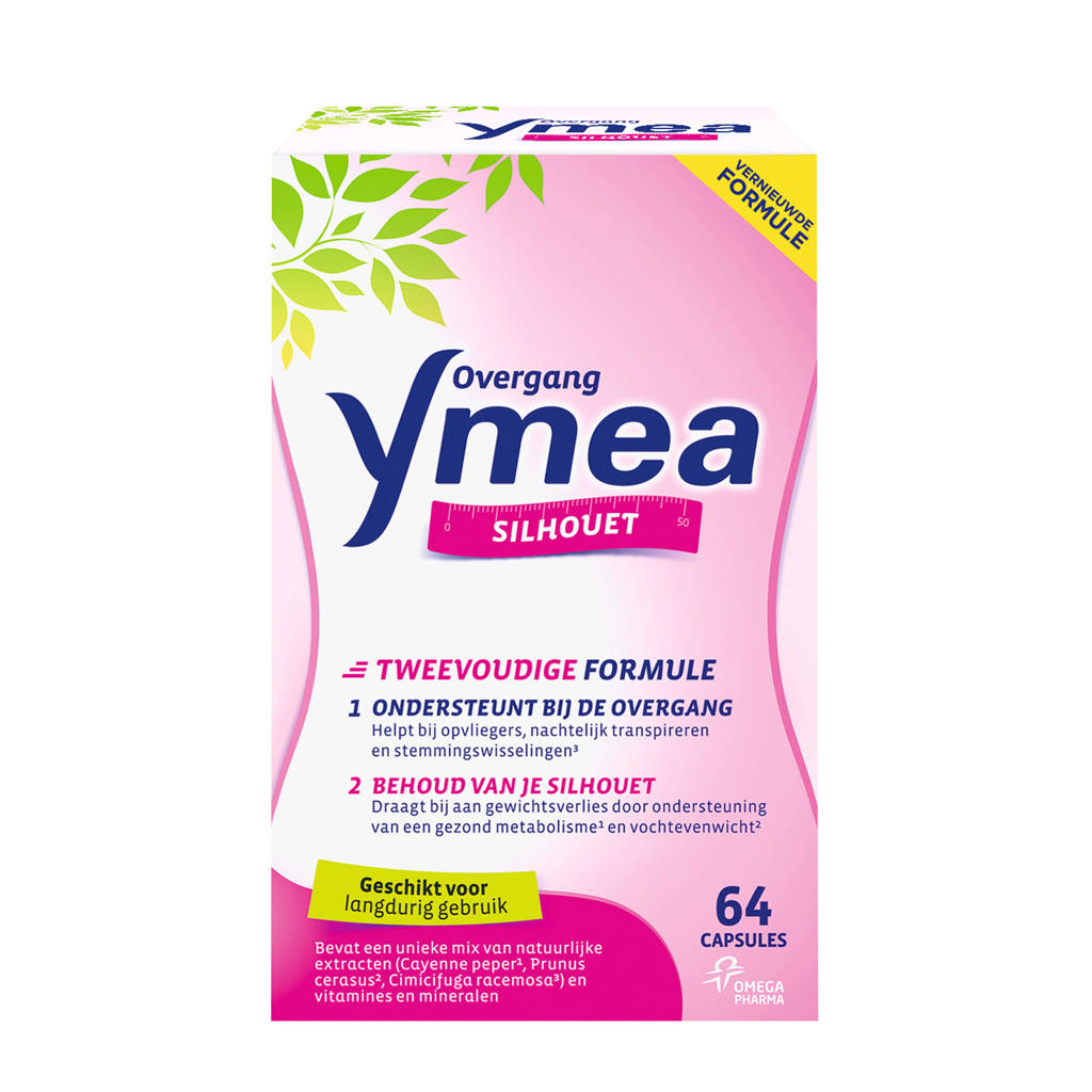 YMEA Silhouette menopauze - 64 capsules, 64 stuks