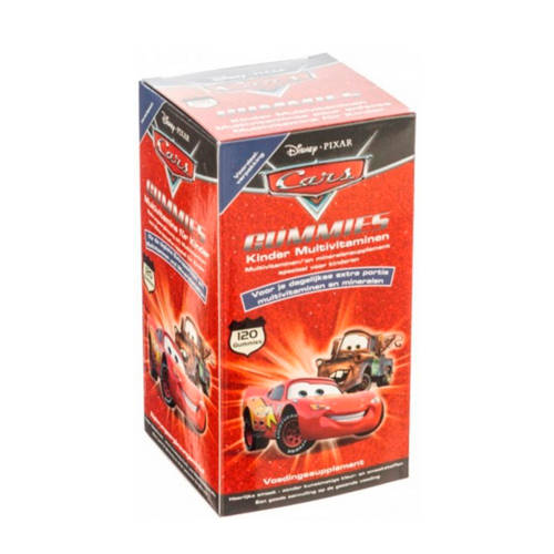 Disney Multivitaminen Gummies Cars 120 Stuks disney kopen in de aanbieding Disney Multivitaminen Gummies Cars 120 Stuks disney kopen in de aanbieding