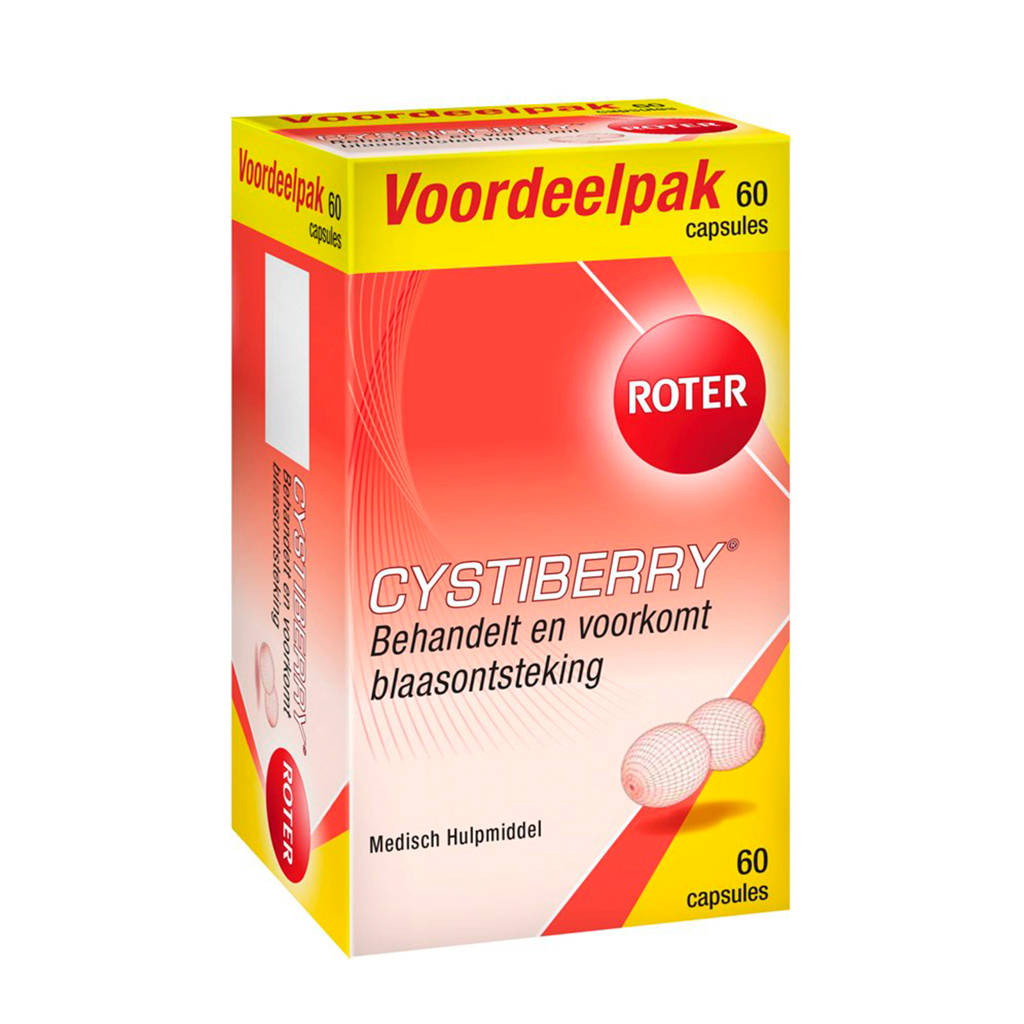 Roter Cystiberry - 60 capsules, 60 stuks