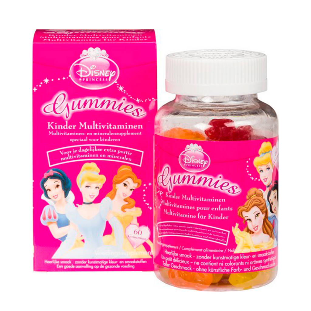 Disney Multivitaminen Gummies prinses - 120 stuks