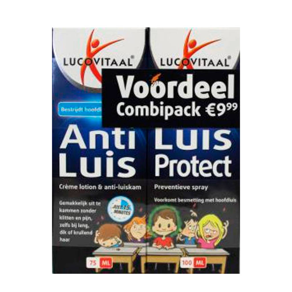 Lucovitaal Anti Luis crèmelotion voordeelverpakking