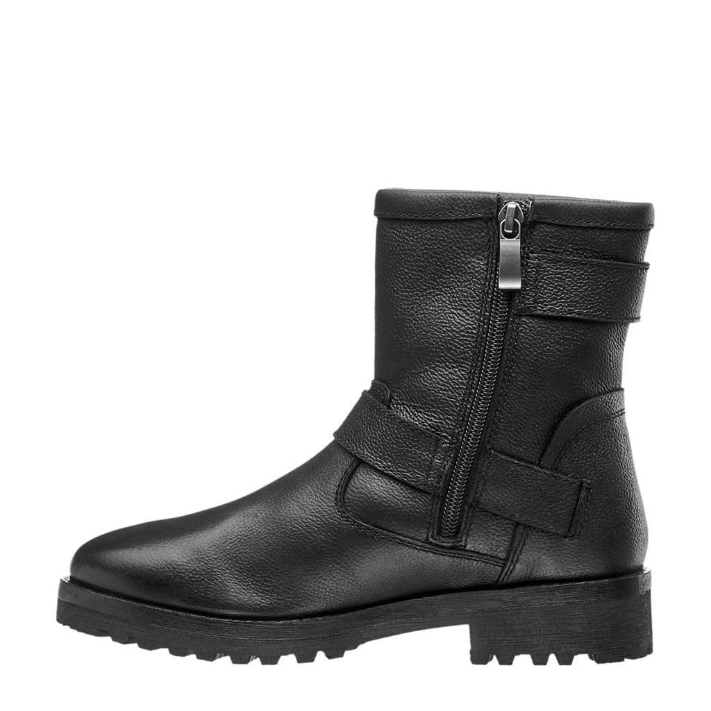 Bikerboots 5th Avenue Leren Zwart Vanharen wP7Tw6Xqvt