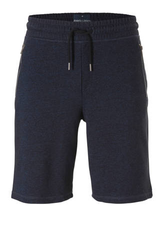 XL Angelo Litrico gemêleerde sweatshort donkerblauw