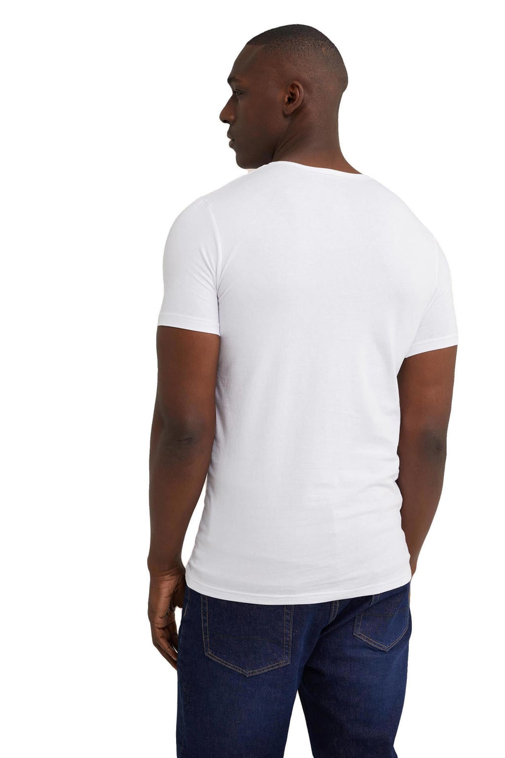 WE Fundamentals T-shirt wit (set van 4)
