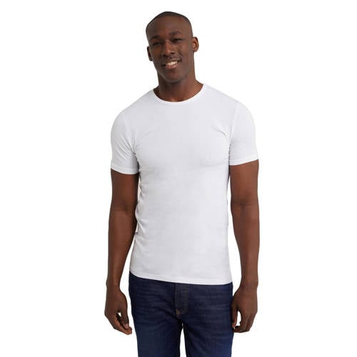 WE Fundamentals T-shirt wit (set van 4) afbeelding