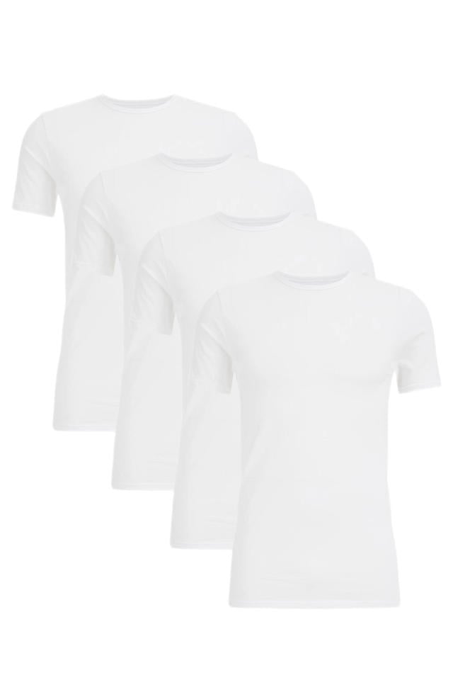 element Giraffe overhemd WE Fashion T-shirt wit (set van 4) | wehkamp