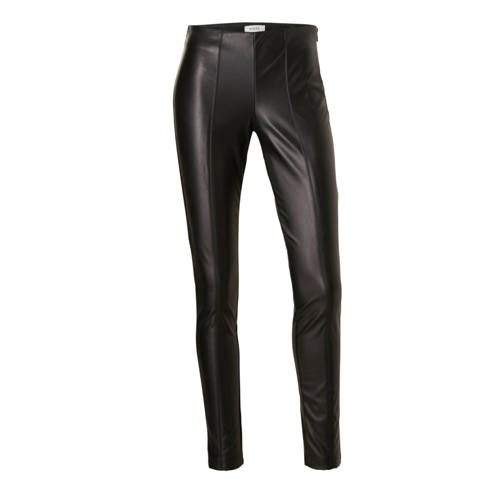 Pieces Skinny Fit Broek Imitatieleer pieces kopen in de aanbieding