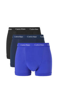 CALVIN KLEIN UNDERWEAR boxershort (set van 3), Zwart / blauw / wit