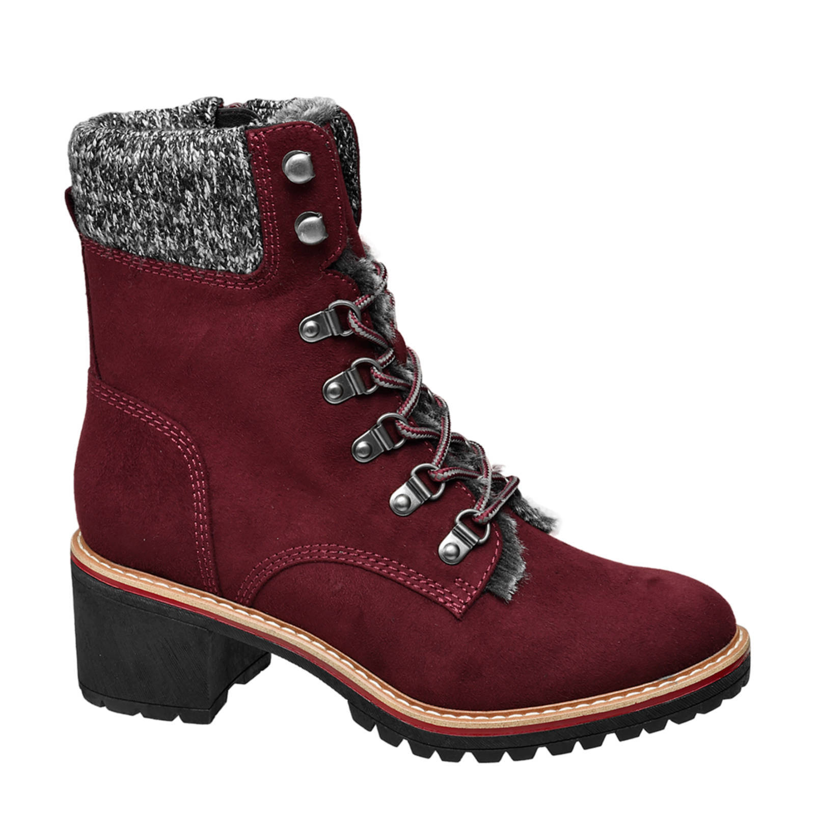 vanHaren Landrover veterboots rood | wehkamp