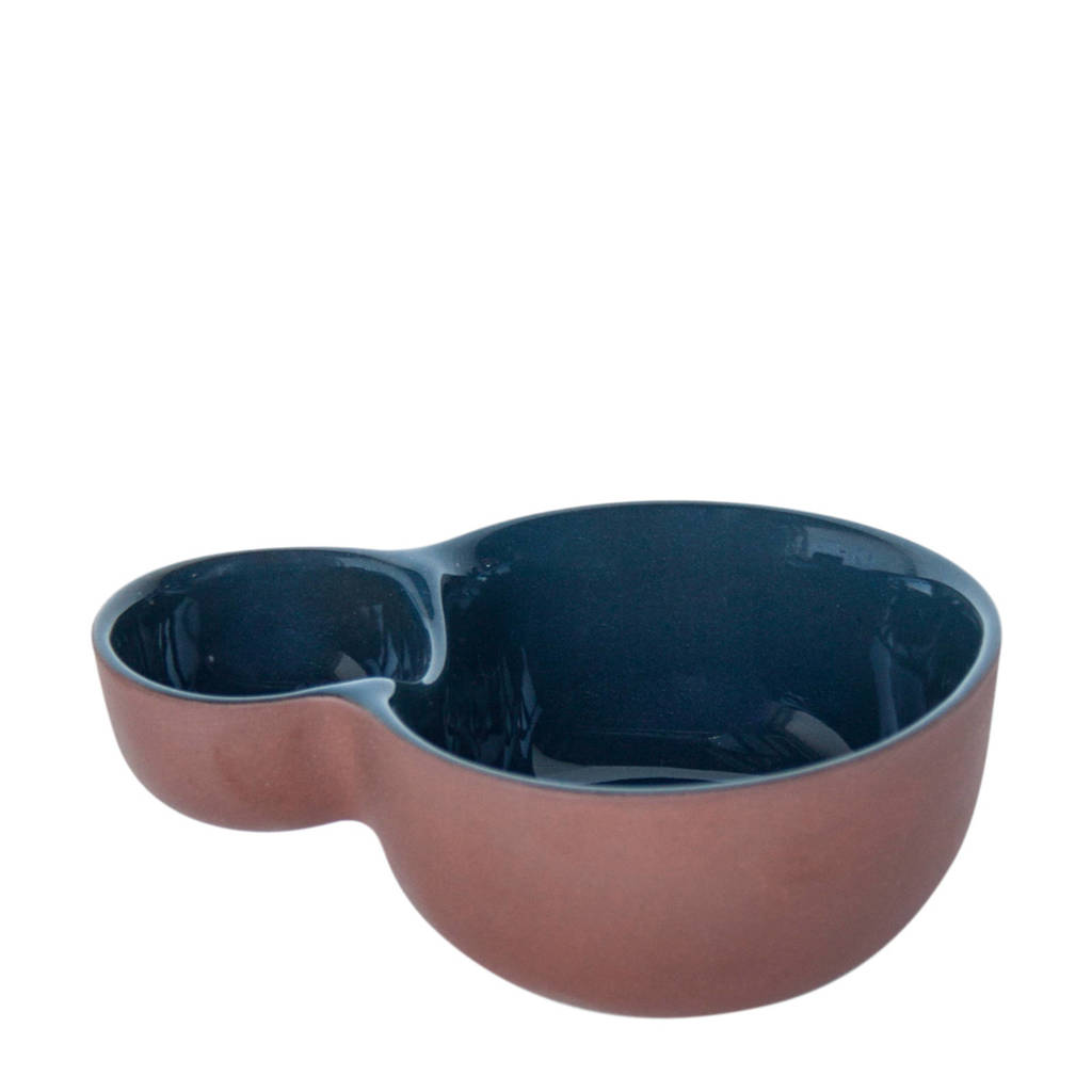 Urban Nature Culture Share your Food serveerschaal (9,5x11,5 cm), Blauw/groen