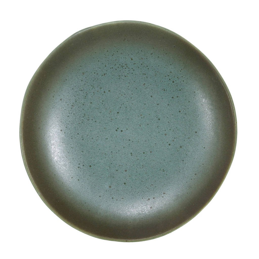HKliving 70's gebaksbord (Ø17,5 cm), Groen