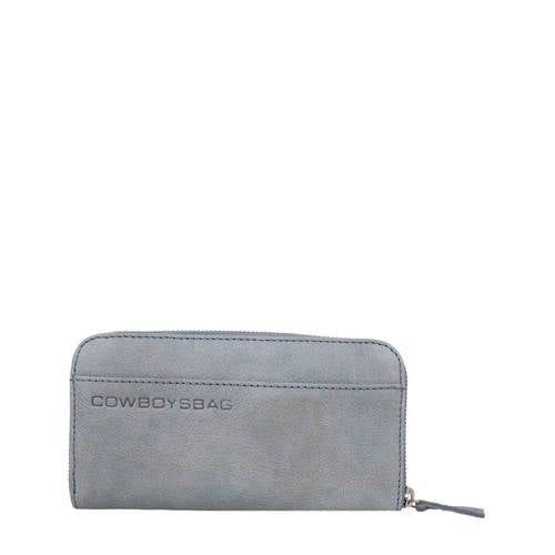 Cowboysbag Leren Portemonnee The Purse 885 Sea Blue cowboysbag kopen in de aanbieding Cowboysbag Leren Portemonnee The Purse 885 Sea Blue cowboysbag kopen in de aanbieding