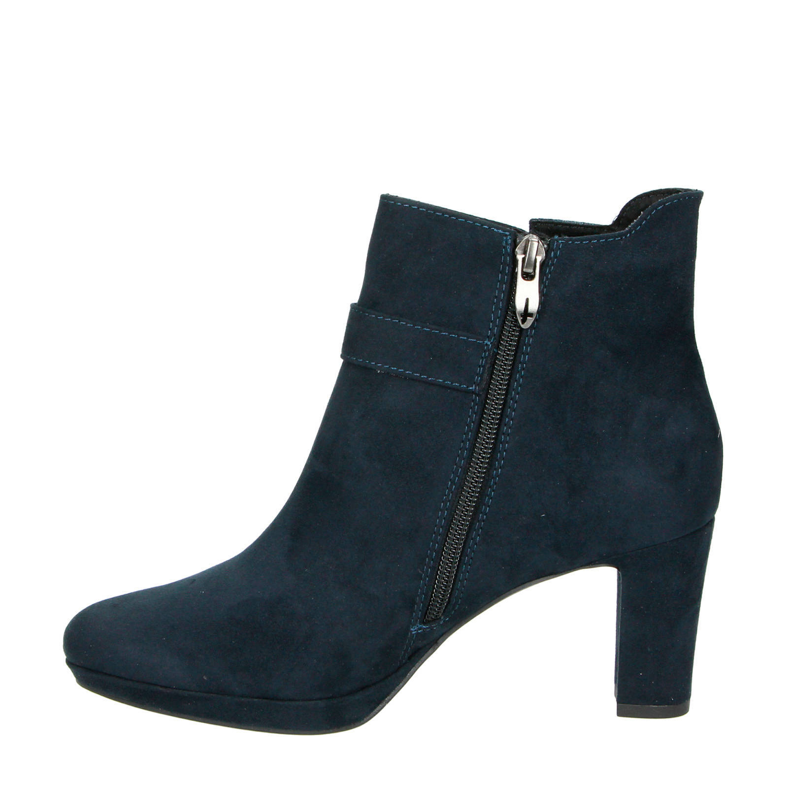 Tamaris enkellaarzen blauw | wehkamp