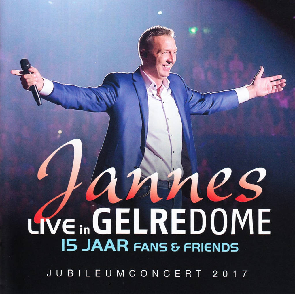 Jannes - Live in Gelredome 15 jaar fans & friends (CD)