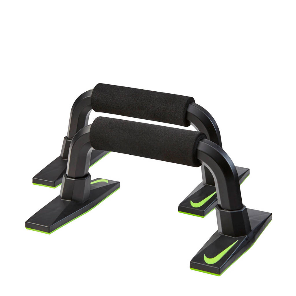 Nike opdruksteunen Push Up Grip 3.0, Zwart/geel