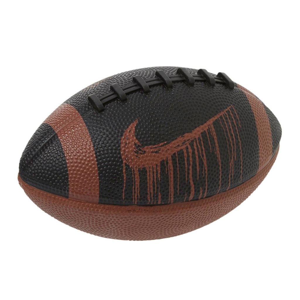 Nike American football Mini Spin 4.0, Bruin/zwart