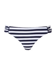 bikinibroekje in een streepdessin marine