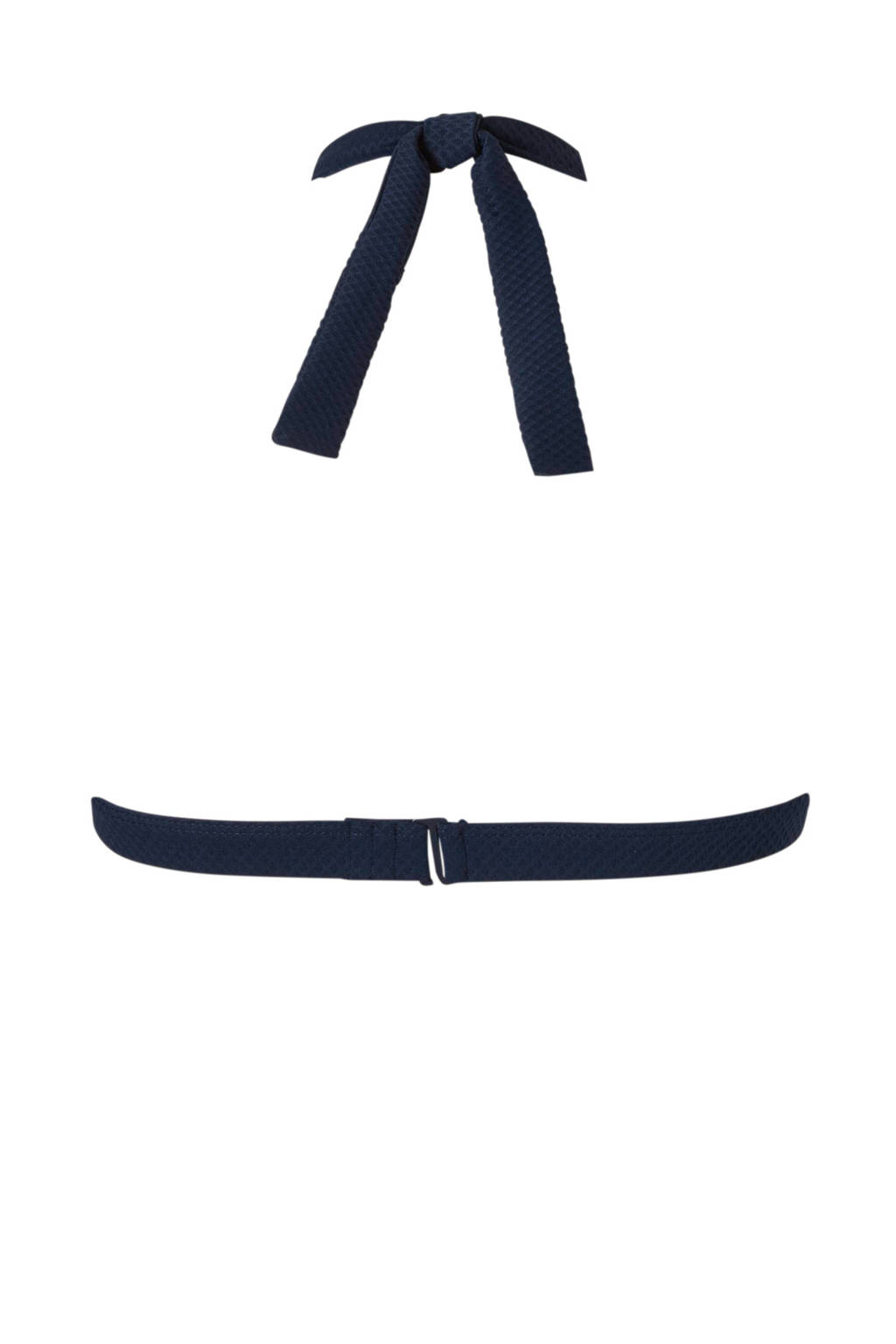 Bikinitop Met Australiahalter Baku Blauw Textuur A8F4qw5