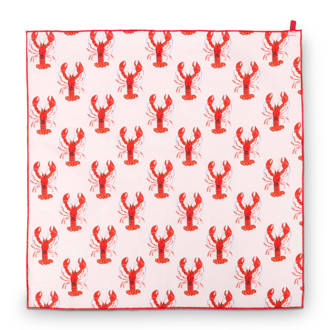 Lobster theedoek (60x60 cm)