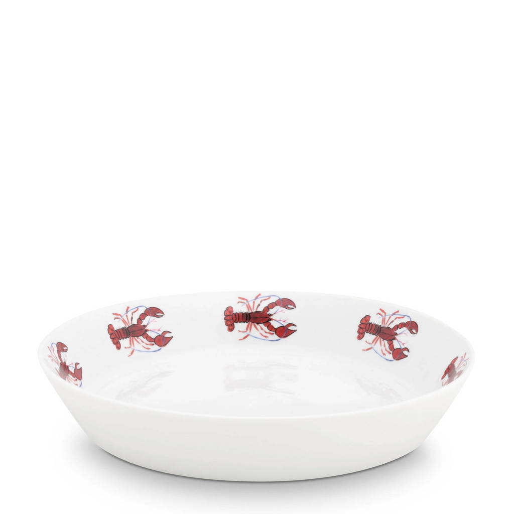 Fabienne Chapot Lobster pastabord (Ø21,5 cm), Roze